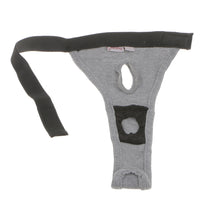 Trendy Retail Pet Female Dog Under Clothing Supplies Soft Moisture Breathable Ribbing Classic Physical Pant Sanitary Underwear Grey S