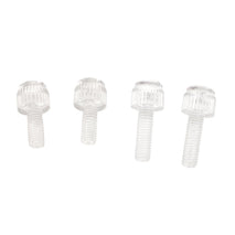 Trendy Retail 1 Set Clear Acrylic Aquarium Reef Tank Pipe Tube Holder Clip for 12mm/16mm Tubing, Tank Mounted