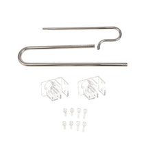 Trendy Retail Set 2 Piece Stainless Steel Aquarium Water Pipes Outflow & Inflow Set Tubing Pipe for 12mm and 16mm Hose, Plant Tank kits