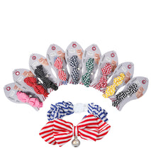 Trendy Retail Pet Dog Cat Kitten Fashionable Bell Charms Collar Necklace Pet Lovers Gift Pet Supplies Rose Red Double Plaid Pattern Design