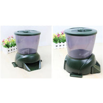 Trendy Retail Automatic Pond Feeder Aquarium Fish 1-90 Days Programmable Feeding Schedule
