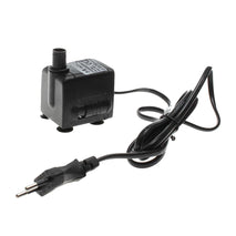 Trendy Retail 6W 450L/H Submersible Aquarium Water Pump Hydroponic Fountain Powerhead, Higher Speed Flow, Multifunction for Fish Tank Pond Rockery Waterfall 220V EU Plug