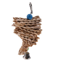 Trendy Retail Grass Pet Cage Hanging Toy Chew Toy Bird Parrot Hamster Rabbit w/ A Bell