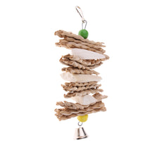 Trendy Retail Grass Pet Cage Hanging Toy Chew Toy Bird Parrot Hamster Rabbit with A Bell