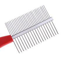Trendy Retail Pet Hair Grooming Brush Comb Razor Fur Hairdressing Shaving Trimmer Rake 2-side