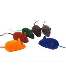 Trendy Retail 5Pcs New Plush Sound Chew Toy False Mouse Rat Pet Cat Kitten Dog Puppy Playing Squeak