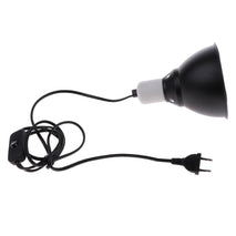 Trendy Retail E27 Light Dome Reflector Reptile Bulb Holder Tortoise Lamp Holder EU Plug