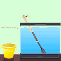 Trendy Retail Plastic Electric Water Changer Aquarium Battery Cleaner Fish Tank Sand Washer