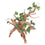 Trendy Retail Natural Rhododendron Wood Root with Artificial Vine Leaf- Creates Natural-looking Habitat for Reptile and Amphibian-Décor & Climbing Toy for Chameleons, Frogs, Geckos, Lizards