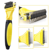 Trendy Retail Pet Dog Cat Deshedding Grooming Hair Brush Stainless Steel Rake Comb Dressing 1Pcs
