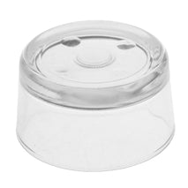 Trendy Retail 2 pcs Glass Reptile Feeding Dish Food Water Bowl for Small Pets Transparent