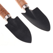 Trendy Retail Set Mini Garden Plant Tool Shovel Rake Spade with Wood Non-Slip Handle