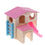 Trendy Retail Fun Hamster Toy House with Ladder Wooden Cage Pet Small Animals Toy