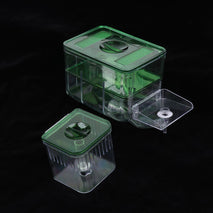 Trendy Retail Clear Fish Breeding Isolation Box Tank Aquarium Auto Circulating Fish Hatchery Transparent  20 x 10x 12cm