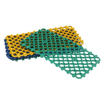 Trendy Retail 5-Pack Pet Mat for Bunny Rabbit Cage, Plastic Hole Feet Pad Water Leak Holder in Cages Dog Cat Rabbit Mats Random Color