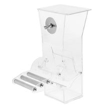 Trendy Retail No-Mess Bird Feeder,Parrot Automatic Feeder with Perch Cage Accessories, for Budgerigar Canary Cockatiel Finch Parakeet