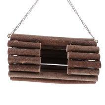 Trendy Retail Wooden Small Animal Hammock Hanging Bed Cage Home for Hamster Squirrel Bird