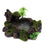 Trendy Retail Plant Moss Decorative Resin Roack Bowl Food Water Dish Feeder Plate for Terrarium Reptile Tanks