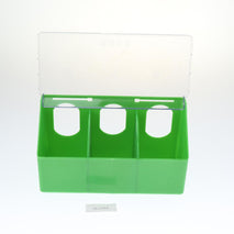 Trendy Retail Durable Plastic Pigeon Food Water Bowl Cups Bird Cage Feeding Dish Feeding Tools