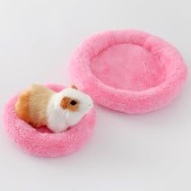 Trendy Retail 2 pcs Hamster Hedgehog Bed Round Warm Sleep Mat Pad Small Animals Accessories