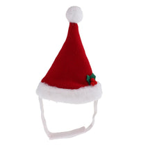 Trendy Retail Adjustable Pet Dog Puppy Cat Red Christmas Santa Hat for Pets Winter Party Clothes Xmas Costume Dress Up