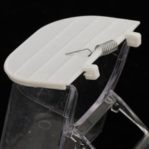 Trendy Retail No Mess Split Bird Feeder - Seed Food Feeding Container with Perch Cage Accessories