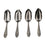 Trendy Retail Bird Cockatiel Parrot Milk Powder Steel Metal Feeding Spoon Hand Feed Spoons
