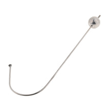 Bird Stainless Steel Hook Cage Perch Toys Parrot Swing Stand Holder for Hamster Squirrel Macaw African Greys Conure Finch Parakeet