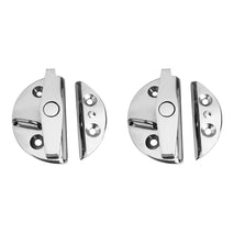 Shanvis Pack of 2 - Heavy Duty Marine Fishing Boat Deck Hatch Caravan Cabinet Turning Locking Storage Door Latch - Marine Grade Stainless Steel 316