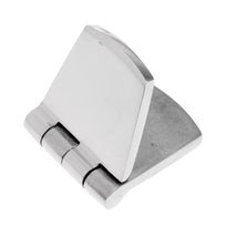 Shanvis 3 x 1.5 Inch Heavy Duty 316 Stainless Steel Yacht Boat Marine Hinge Door Hinge - Easy DIY No Screw Holes Type