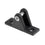 Shanvis Black Durable Nylon Universal Deck Hinge Angle Side Mount Plate with Bolt