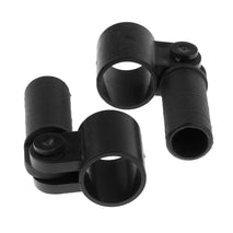 Shanvis 2pcs Inflatable/Fishing Boat Awning/ Bimini Top Activity Connectors Fasteners (Jaw Slide with Eye End Cap)