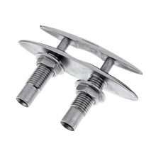 Shanvis Heavy Duty 6'' Stainless Steel Pull Up Cleat / Pop Up Rope Cleat Flush Mount Lift Sailing Marine Boat Deck Dock Mooring Line Cleat