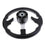 Shanvis Deluxe 12.4''/31.5cm Marine Yacht Pontoon Boat Steering Wheel 3 Spoke Sports Wheel