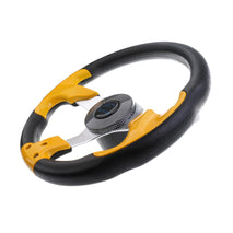 Shanvis Performance 31.5cm/12.4 3 Spoke 3/4" Yacht Boat Steering Wheel & Comfort Foam Grip"