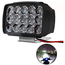 15 Led White Bike Led Light Driving Waterproof Headlights Fog Lamp Lighting Accessories