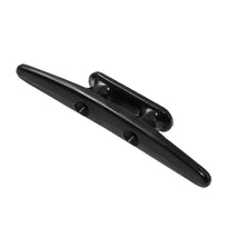 Shanvis 7'' Black Nylon Closed Base Marine Boat Cleat 7 Inch