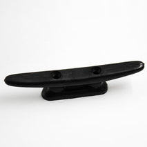 Shanvis Marine Boat Cleats Open Base Cleats Marine Grade Nylon PVC Black 5 inch