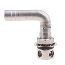 Shanvis Stainless Steel Boat Fuel Gas Tank Vent 90 Degree for 16mm 5/8 Hose"