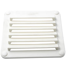 Shanvis White ABS Louvered PVC Vent 5-1/2 X 4-7/8