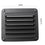 Shanvis Black ABS Louvered PVC Vent 5-1/2 X 4-7/8" for Boat"