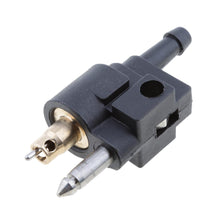 Shanvis Fuel Line Connector Joint Black Fits For Yamaha Motor Outboard 6mm Male Mount Engines
