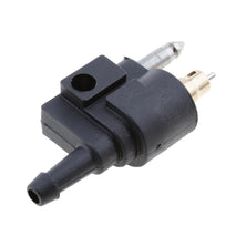 Shanvis Fuel Line Connector Joint Black Fits For Yamaha Motor Outboard 6mm Male Mount Engines