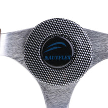 Shanvis Marine Boat 12.6'' 320mm Steering Wheel W/ 3/4'' Tapered Key Adapter 3 spoke