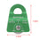 Trendy Retail 20KN General Purpose Mobile Pulley for Rock Tree Climbing 13mm Rope Pulley Green