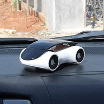 Car Shape 360-Degree Rotating Mobile Car Mount Holder Stand with Double Grip Holder for Windscreen, Dashboard and Table Desk