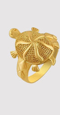 Luxurious Men's Gold Plated Ring