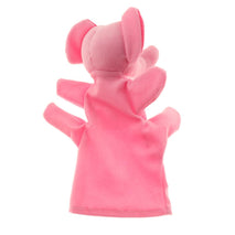 Story Learning Kids Zoo Plush Toy Animal Hand Glove Puppets Elephant