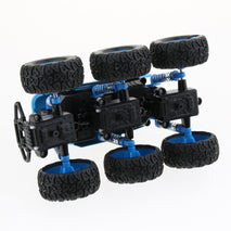 Alloy 6 WD Climbing Vehicle Pull Back Car Toy for Kids Adults Blue