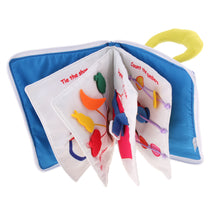 Soft Baby Books Touch and Feel Cloth Book, 3D Books Fabric Activity for Baby /Toddler, Learning to Sensory Bookã€Life Skill Boys and Girls